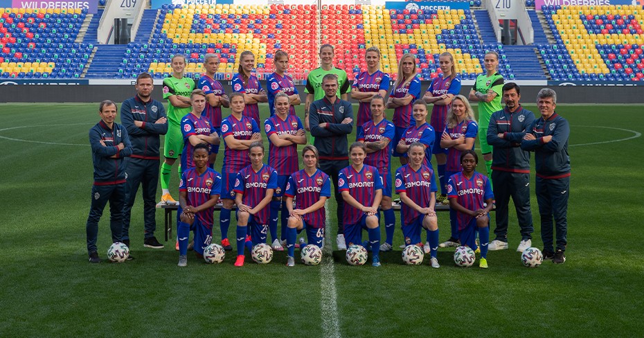 Женская команда по футболу цска фото